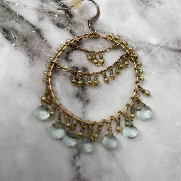 Banana Republic Jewelry - Hanging beaded earrings, bought at banana republic